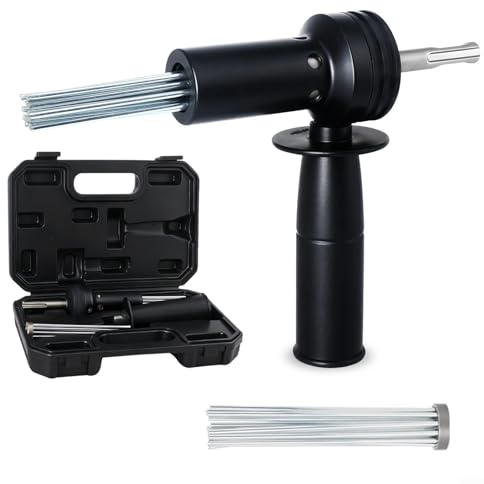 SDS Shank Kompatibler Nadelentroster Adapter für Elektrohammer Rostentfernung Beton Bohren und Reinigen