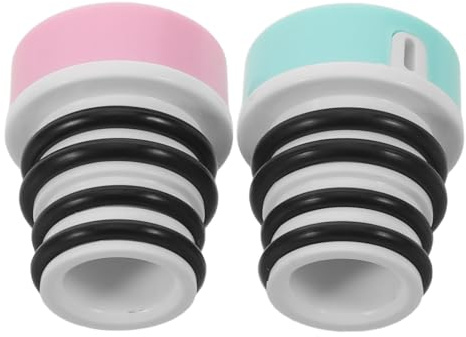 Healeved 2pcs Portable Travel Bidet Sprayer for Women with Gentle Single Hole Spray and Discreet Private Packaging, Plastic Handheld Bidet Nozzle Suitable for Travel and Random Color