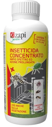 Zapi Garden | Insetticida Concentrato Fortex, Ampio Spettro e Azione Prolungata, Ideale anche Sulla Vegetazione, 1lt