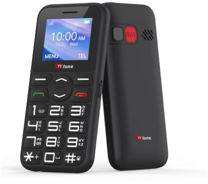 TTfone TT190 Big Button Basic Senior Emergency Mobile Phone - Simple Cheapest Phone - Pay As You Go (EE PAYG)