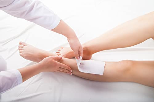 Woody® 300PCS Waxing Strips – Non-Woven Hair Removal Paper for Body, Legs, Face, Bikini & Eyebrow – Professional hot Wax Strips for Sensitive Skin, Salon & Home Use