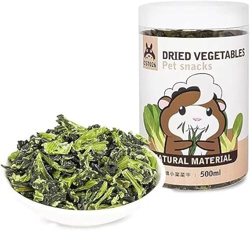 JONSANTYGFRY Hamster Food Dried Vegetables for Small Rodents Pet Snacks
