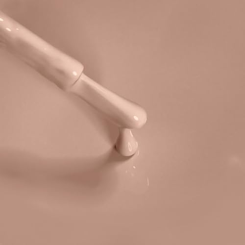 ND24 NailDesign® Soak Off Shellac – Professioneller UV Gel Nagellack besonders leicht aufzutragen – Shellac Nagellack für Tage perfekte Nägel – Hält über 21 Tage – 12ml Creamy Cashmere