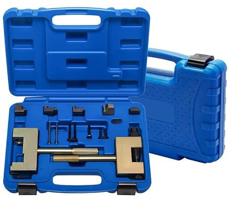 THIKPO Vibro Compressed Air Chisel Hammer Set 24 Pieces - Air Hammer Kit Hammer Ball Joint Dismantling Hammer with Chisel, 2200 rpm, Quick-Change Chuck, Rebound Damping