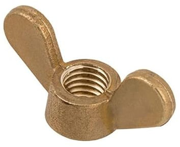 1/2Pcs Solid Brass Wing Nut Wingnut Butterfly Thumb Nuts M3 M4 M5 M6 M8 M10 M12(M12(1Pc))