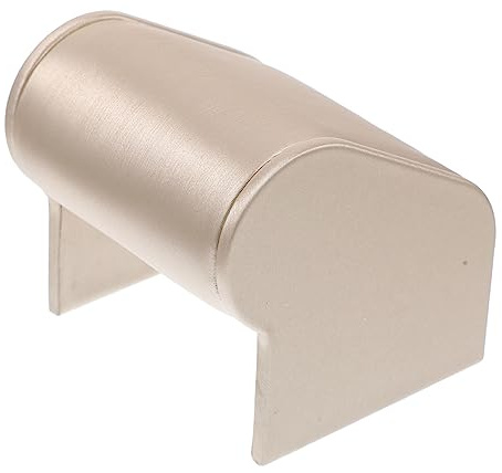 Armbanduhr Präsentationsständer aus Leder, Beiger Uhrenständer | Stabil für Aufbewahrung und Ausstellung, für Schmuckmessen und Zuhause