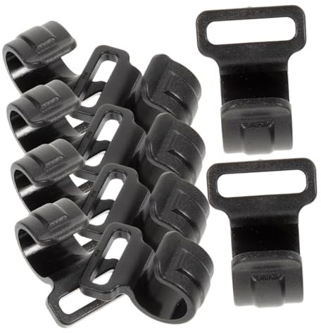 BESPORTBLE 20 Piezas Conectores para De Carpa Ganchos para Carpa De Plástico Clips para De para Toldo Ganchos Pequeños para Instalación Segura para Iluminación