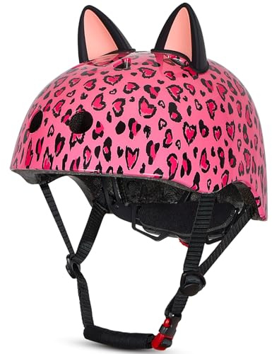 Kids Bike Helmet,Unicorn Castle Toddler Helmet Age 8-14 Years Adjustable Skateboard Helmet for Cycling Skateboard Inline Skating Scooter,Pink
