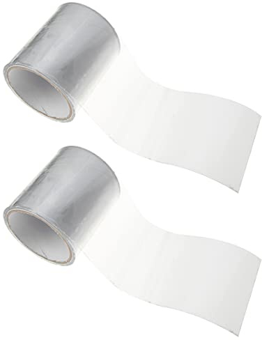 Gatuida Gewächshaus Reparaturband 10cm x 1,5m Selbstklebeband Transparent Folienreparatur Für Planen Und Markisen Im Garten