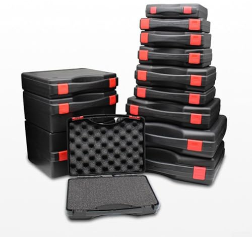 Boîte à outils d'extérieur avec inserts en mousse réglables pour solutions de rangement personnalisables (WL003)