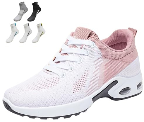 Scarpe da corsa ortopediche, scarpe da ginnastica ortopediche da donna, scarpe da tennis alla moda, con supporto per arco plantare, per alleviare il dolore alla fascite plantare