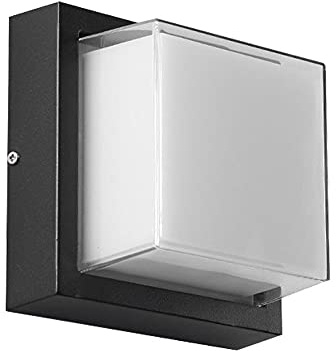 Prononi murali per pareti Moderne minimaliste quadrate per Esterni Lanterna a Parete LED Multiple Lampada Impermeabile Acrilico Acrilico Compatibile con pareti da Giardino della Villa Lanterna a