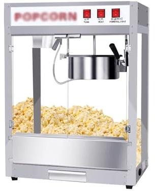 Popcorn Maker Popcorn Machine Commercial Cinema Fully Automatic Electric Heating Snack Puffer