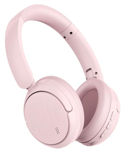 MMWOWARTS Bluetooth Headphones with Active Noise Cancelling (ANC), Wireless Over Ear Bluetooth Headsets with 35H Playtime, HiFi Stereo Foldable Headphones with Foam Ear Cups for Sports, Travel