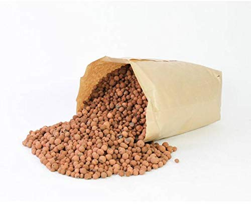 artplants.de Blähton Kugeln - Pflanzton, braun, 40 Liter, 16kg - Hydrokultur - Pflanzgranulat