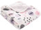 Miracle Baby Mussola,150 * 110cm,Coperta in cotone, Telo bagno, Regalo per bambini, Copertura per allattamento,doppi strati,Coniglio