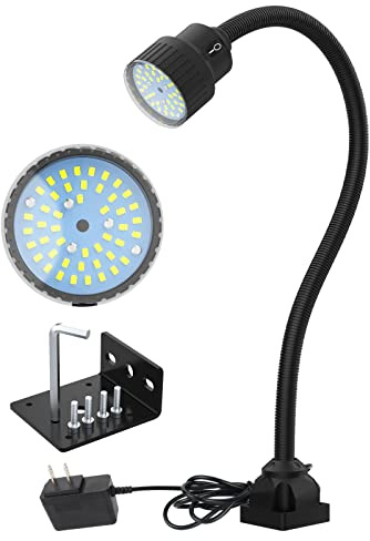 Youtemei Lathe Led Work Light Waterproof Gooseneck Lamp Mechanic Lightwork Lights 1200 Lumens Suitable for All Types of Machine Tools, Such as CNC, Punching, Lathe, Drilling Machine