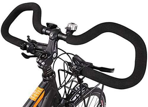 Fahrrad Lenker, Schmetterling Lenker, Aluminium Fahrradlenker MTB Lenker mit Soft Multifunktionslenker Lenkerüberzüge, 25.4mm/31.8mm, für Trekking Radfahren Rennradfahren (25.4mm)