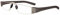 Porsche Design Men's P8801 Sunglasses, f, 48