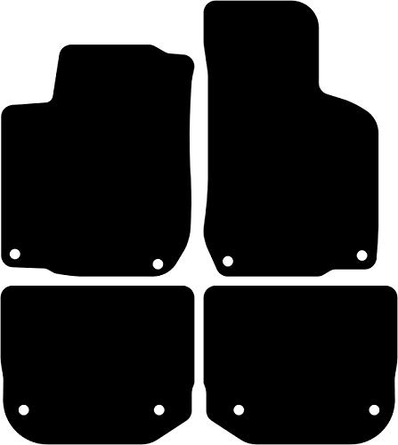 Kovvar Tapis en Caoutchouc Duogrip Compatible avec Volkswagen Beetle 1998-2011 Correspondant à la Version: Beetle Cabriolet