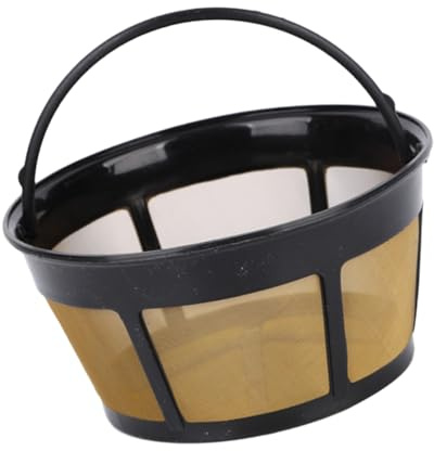 PHENOFICE Filtro De Café De Acero Inoxidable Colador De Café Resistente Al Calor Tamaño Compacto Herramienta Para Hacer Té Casa Uso Diario 10.80x8.00x6.40cm Diseño Portátil