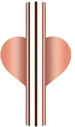 Home Wandbehang Pflanze Blumenvase Pflanzgefäß Halter Behälter Rose Gold Herz 2 x 10,8 cm