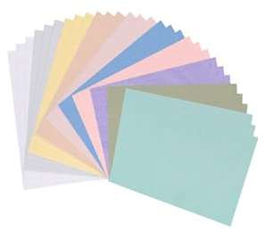Vaessen Creative 10429-008 Filz Multipack-10 Pastellfarben 1 mm-30 Bögen-zum Basteln & Nähen-für Kostüme, Blumen und Dekorationen, Pastell, A6 (10 x 15 cm) x 1 mm, 30 Piece