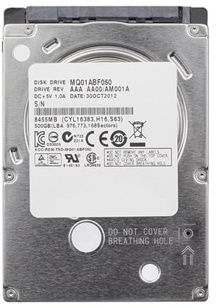 IXRPVJM Disco Duro Interno SATA de 2,5 for portátil, 4TB, 2TB, 1TB, 500GB, 320GB y 250 GB. Disco Duro Interno SATA de 2,5 for portátil, 500 GB.(500GB)