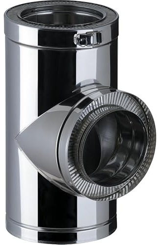 Té THERMINOX TI , diamètre 150 mm Réf. T 90 150 TI / 21150050