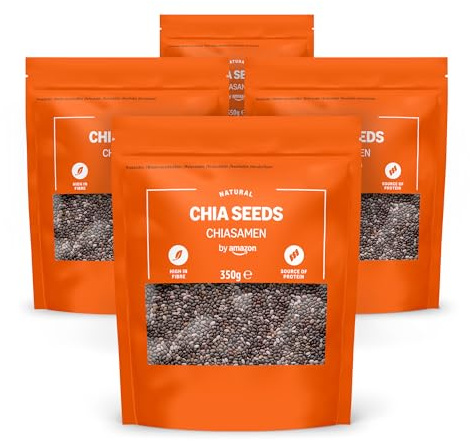 by Amazon Graines de Chia, 350 g lot de 4