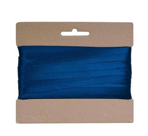 20m Schrägband Satin 20mm gefalzt Kantenband Einfassband 29 Farben wählbar