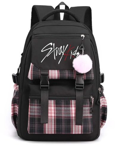 Flyself Kpop sac dos scolaire Daypacks Décontracté Bag College Pack pour Hommes Femmes