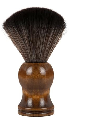 Aiweijia Shaving Brush, Handmade Hair Brush with Wood Handle for Men Traditional Wet Shaving Starer for Shaving Valentines Grooming Gifts for Men