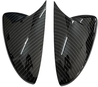 JZWJNFYY Auto Rückspiegel Kappe ABS-Kunststoff Abdeckung Ersatz Für KIA Ceed Xceed 2019-2023 Spiegelkappen,Carbon Fibre Pattern