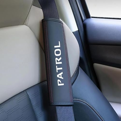 YYYQP Lot de 2 Coussinets de Rembourrage de Ceinture de Sécurité de Voiture, pour Nissan Patrol Y60 Y61 Y62 Accessoires de Style Intérieur