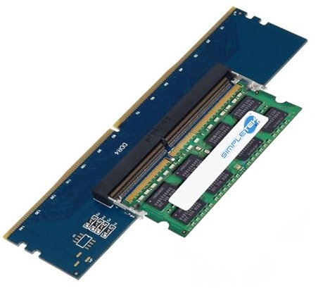 SIMPLETEK - Mémoire banque module RAM DDR4 DIMM 32 Go 2133 MHz Desktop (Avec adaptateur SO-DIMM) | Uniquement compatible avec Intel