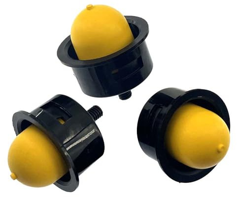 BOOSTI 3x Benzinpumpe Kraftstoffpumpe für Fuxtec FX-RM Serie Hecht 40 541SX 5410SH 553SX Rasenmäher Primer Pumpe