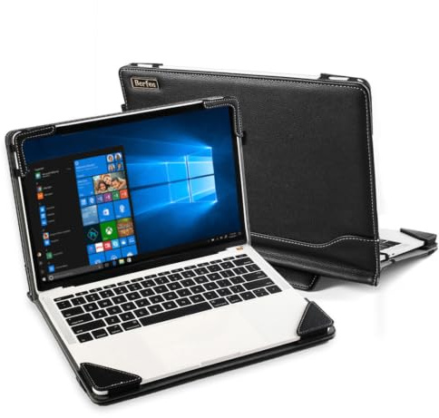 Berfea Protective Carry Case Cover for Lenovo IdeaPad Slim 3i Laptop 14 14IRH10, Slim 3 Chromebook 14M868, Slim 5 14IRH10, Yoga 7 2-in-1 14AKP10, Yoga Slim 7 14Q8X9 Notebook Sleeve