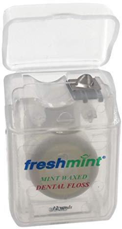 144 Spools of Freshmint® 12 Yards Mint Waxed Dental Floss