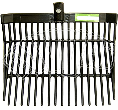 20 DENTI FORCA PER LETAME CAVALLI - 44 X 42,5 - HORSE FORK - FORCONE RASTRELLO