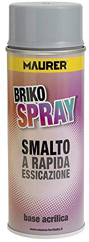 MAURER - Spray Pintura Gris Plata 400 ml.