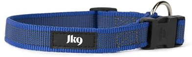 Julius-K9 färg och grå krage, 20 mm (27-42 cm), Blå-grå