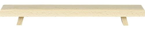 Saico Schwibbogenerhöhung, Holz, Natur, 60 x 11 x 7,5 cm