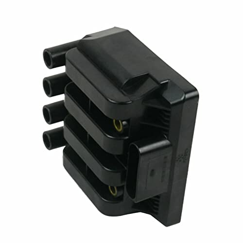 Flynsu 6 Pol-Anzahl Zündmodul Zündspule Kompatibel mit V-W Oc-tav-ia 2.0 06A905097 06A905097A 06A905104 0986221049