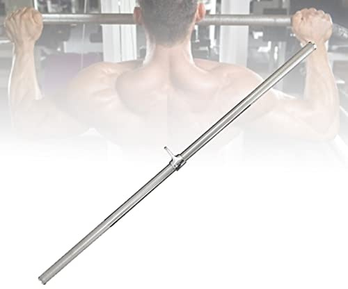 DYK&NX Fitness Latzugstange 100 cm, Bizeps Stange Klimmzugstangen Zugstange für Kraftstation, Kabelzug, Seilzug, Latzug, Kraftsport, Bodybuilding, Fitness, Gym