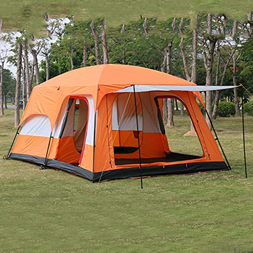 Campingzelt, Jurtenzelt im Freien 5-8 Personen Große Familienzelte für Festivals, Wandern mit Wohnzimmer und separaten Räumen 4-Jahreszeiten-Zelte Big