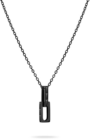 LIEBESKIND BERLIN Damen Schmuck – Eine tolle Kollektion aus Ohrringen, Ketten und Armbändern mit coolen Sparkle-Link-Chain Details aus Edelstahl - Baguette-Steine sorgen für das Funkeln an diesen