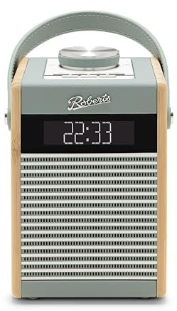 Roberts RAMBLER MIDI FM/DAB/DAB+ Digital Radio with Bluetooth, Duck Egg