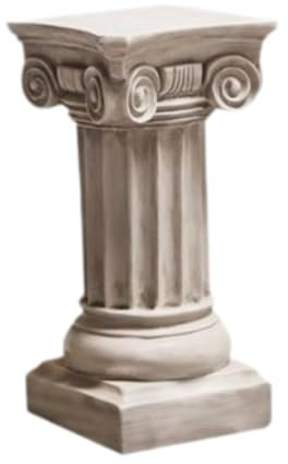 Statue de pilier romain Figurine Colonne grecque Décorative Cadeau nordique Statue grecque Figure pour fête Jardin intérieur Bureau Maison, D, xl