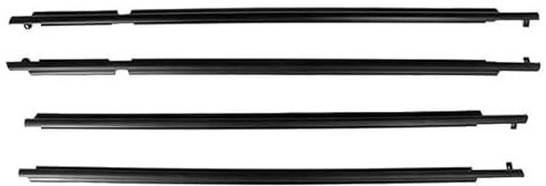Joint De Fenêtre Voiture Isolation Phonique Pour To&yo&ta RAV4 Version am-éri-cai-ne 2006 – 2012, 4 pièces/ensemble, bandes d'étanchéité pour garniture automobile Bande d'étanchéité en caoutchouc pour